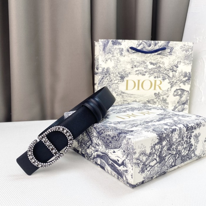 Dior Womens Belt Luxury Brand Design Fashion Type with Original Box