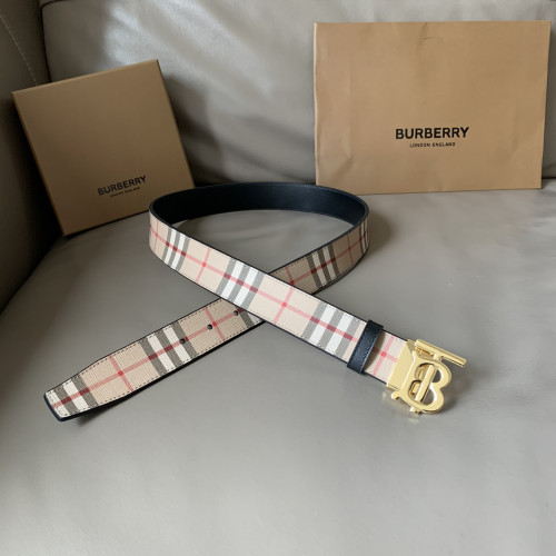 Burberry Mens Belt Luxury Brand Design Fashion Type with Original Box Reversible Monogram Motif Vintage Check Belt 80548851