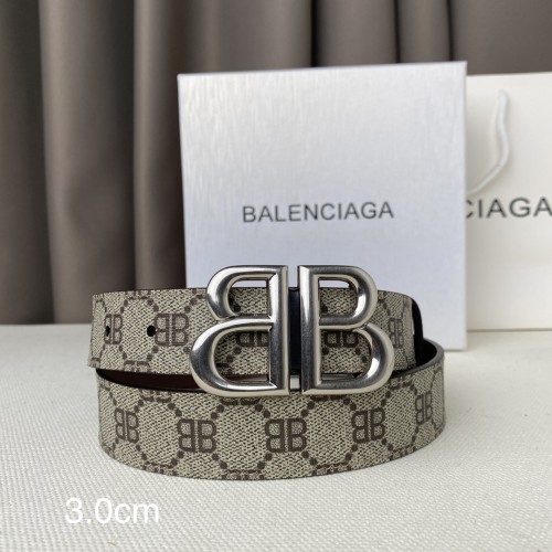 Balenciaga Men Womens Belt Luxury Brand Design Fashion Type with Original Box
