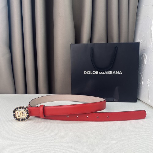 Dolce&Gabbana Womens Belt Luxury Brand Design Fashion Type with Original Box