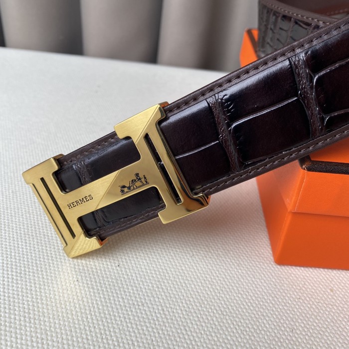 Hermes Mens Belt Luxury Brand Design Fashion Type with Original Box