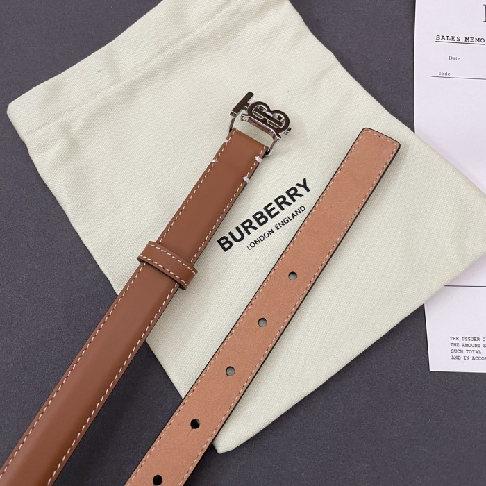 Burberry Womens Belt Luxury Brand Design Fashion Type with Original Box Reversible Monogram Motif Leather Belt