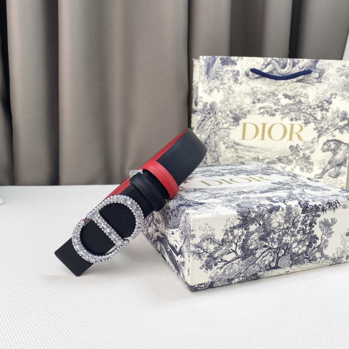 Dior Womens Belt Luxury Brand Design Fashion Type with Original Box