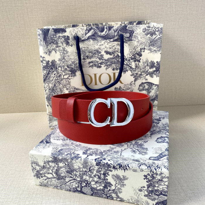 Dior Womens Belt Luxury Brand Design Fashion Type with Original Box