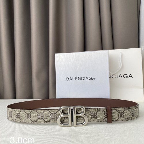 Balenciaga Men Womens Belt Luxury Brand Design Fashion Type with Original Box