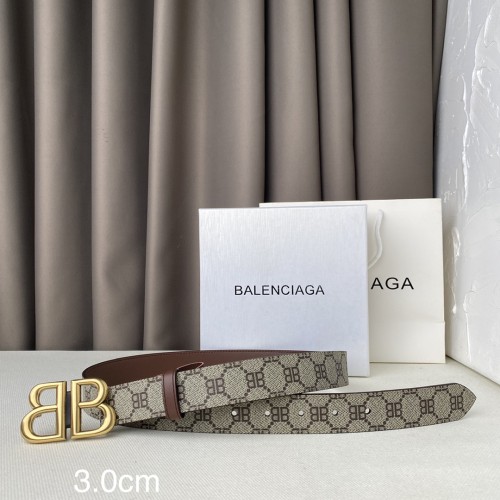 Balenciaga Men Womens Belt Luxury Brand Design Fashion Type with Original Box