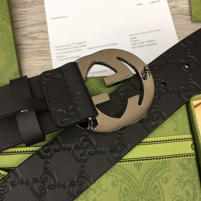 Gucci Mens Belt Luxury Brand Design Fashion Type with Original Box