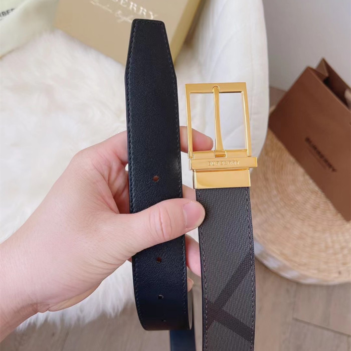 Burberry Men Womens Belt Luxury Brand Design Fashion Type with Original Box