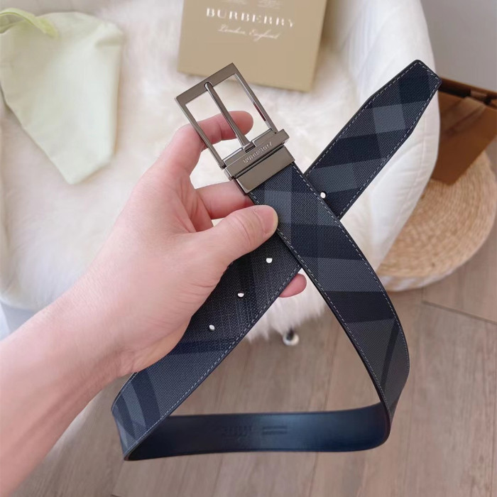 Burberry Men Womens Belt Luxury Brand Design Fashion Type with Original Box