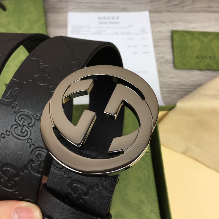 Gucci Mens Belt Luxury Brand Design Fashion Type with Original Box