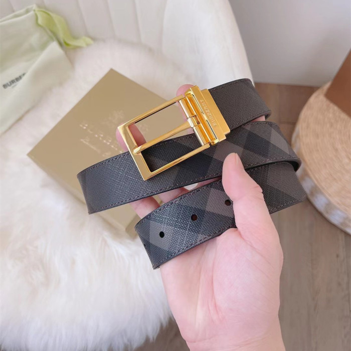 Burberry Men Womens Belt Luxury Brand Design Fashion Type with Original Box