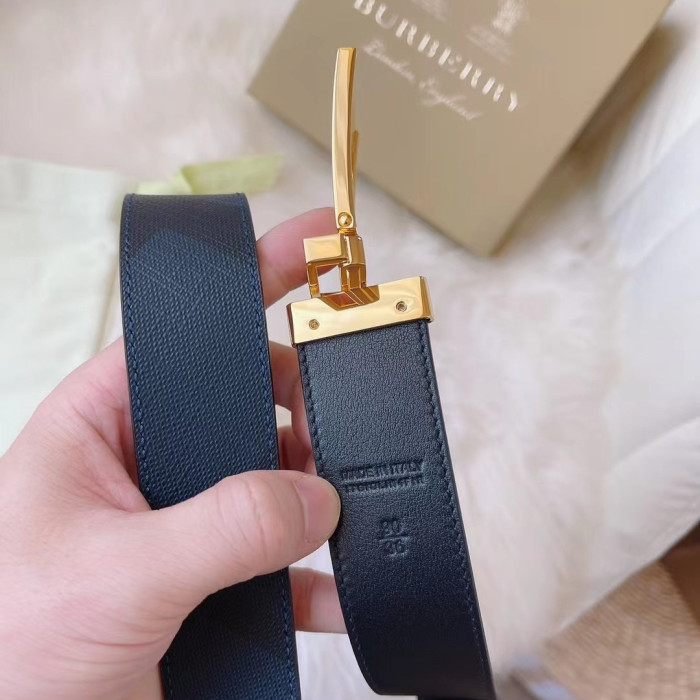 Burberry Men Womens Belt Luxury Brand Design Fashion Type with Original Box