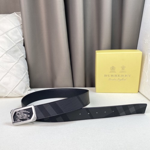 Burberry Mens Belt Luxury Brand Design Fashion Type with Original Box