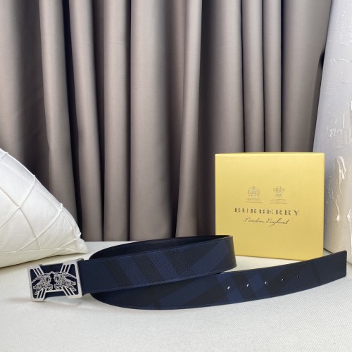 Burberry Mens Belt Luxury Brand Design Fashion Type with Original Box