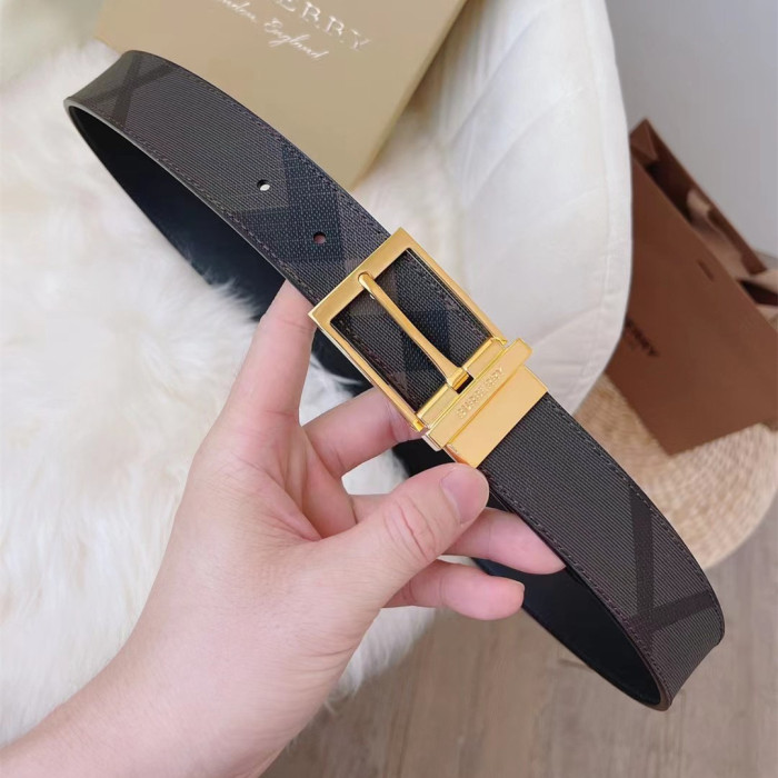 Burberry Men Womens Belt Luxury Brand Design Fashion Type with Original Box