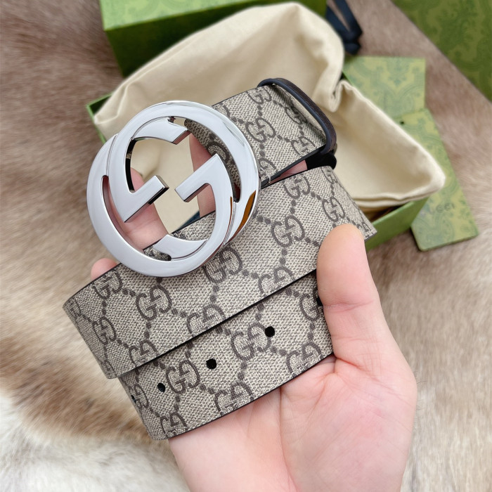 Gucci Mens Belt Luxury Brand Design Fashion Type with Original Box
