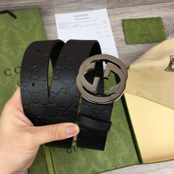 Gucci Mens Belt Luxury Brand Design Fashion Type with Original Box