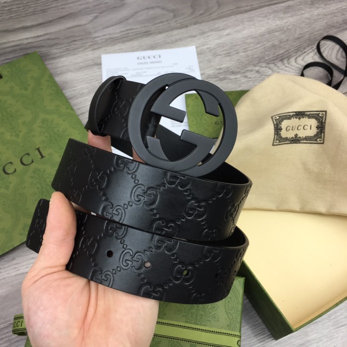 Gucci Mens Belt Luxury Brand Design Fashion Type with Original Box