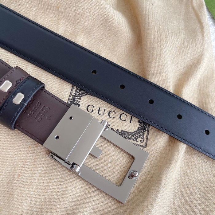 Gucci Mens Belt Luxury Brand Design Fashion Type with Original Box