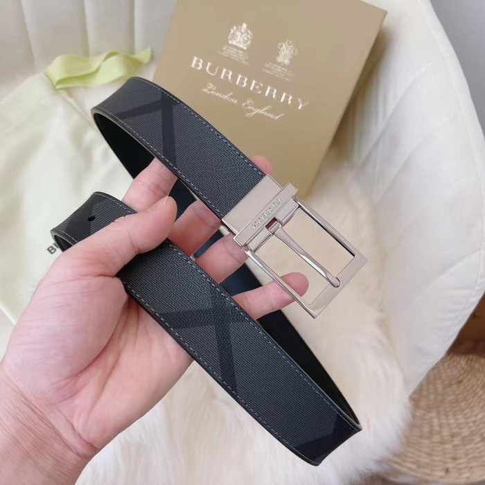 Burberry Men Womens Belt Luxury Brand Design Fashion Type with Original Box