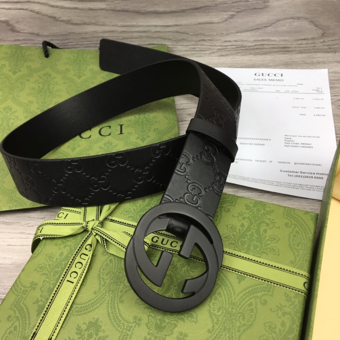 Gucci Mens Belt Luxury Brand Design Fashion Type with Original Box