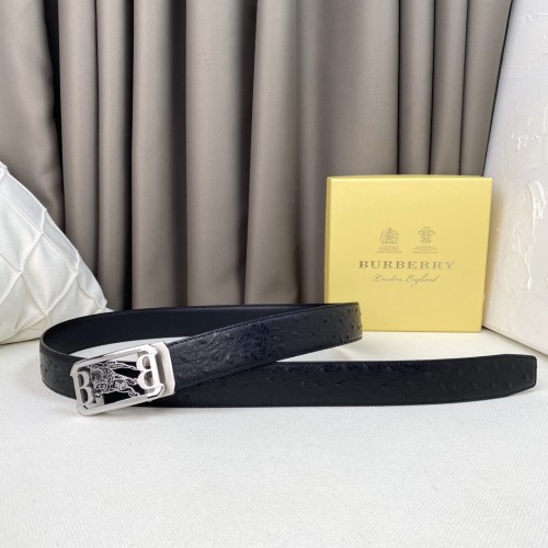 Burberry Mens Belt Luxury Brand Design Fashion Type with Original Box