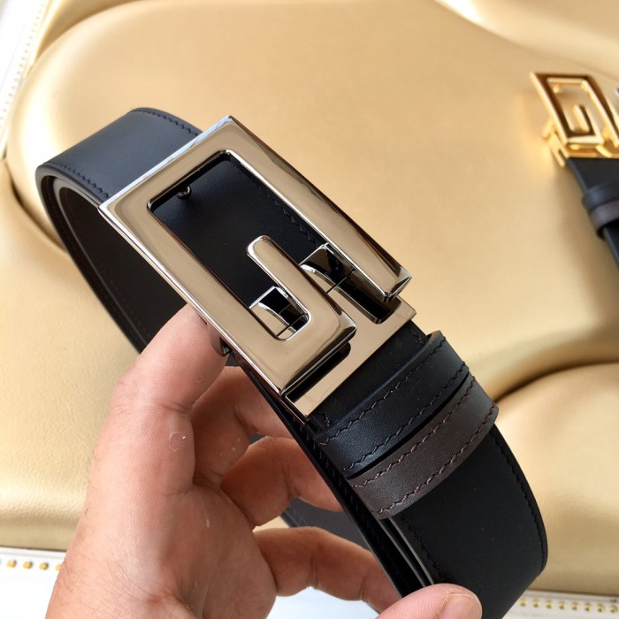 Gucci Mens Belt Luxury Brand Design Fashion Type with Original Box Reversible belt with Square G buckle