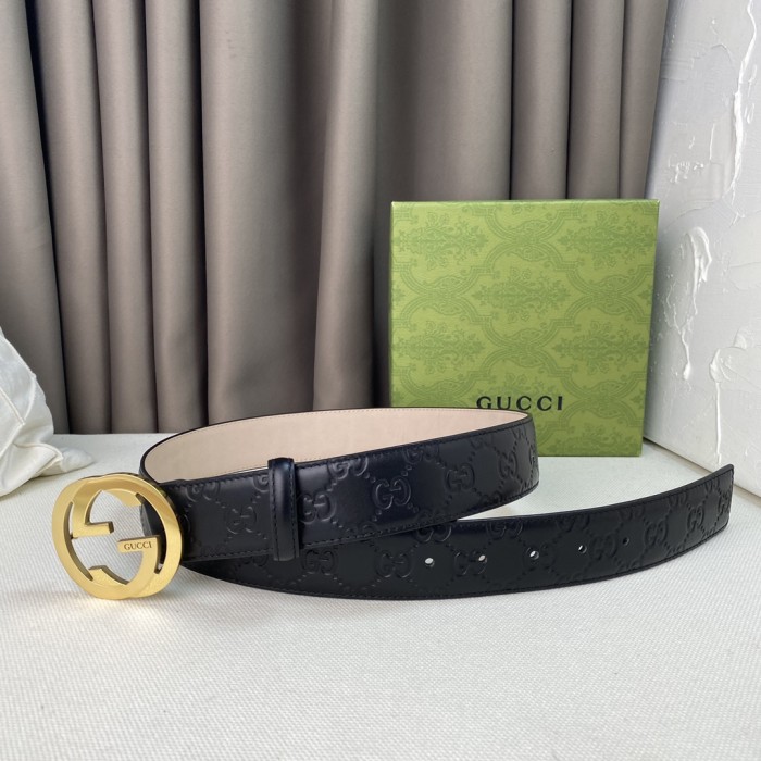 Gucci Mens Belt Luxury Brand Design Fashion Type with Original Box