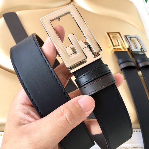Gucci Mens Belt Luxury Brand Design Fashion Type with Original Box Reversible belt with Square G buckle