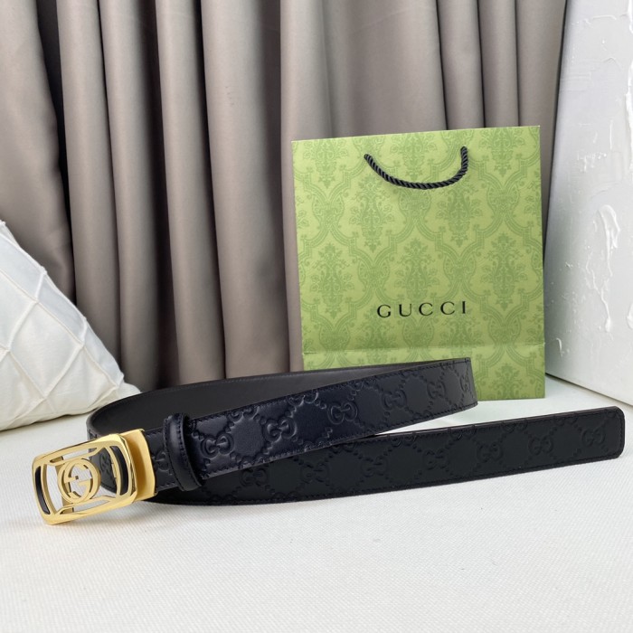 Gucci Mens Belt Luxury Brand Design Fashion Type with Original Box