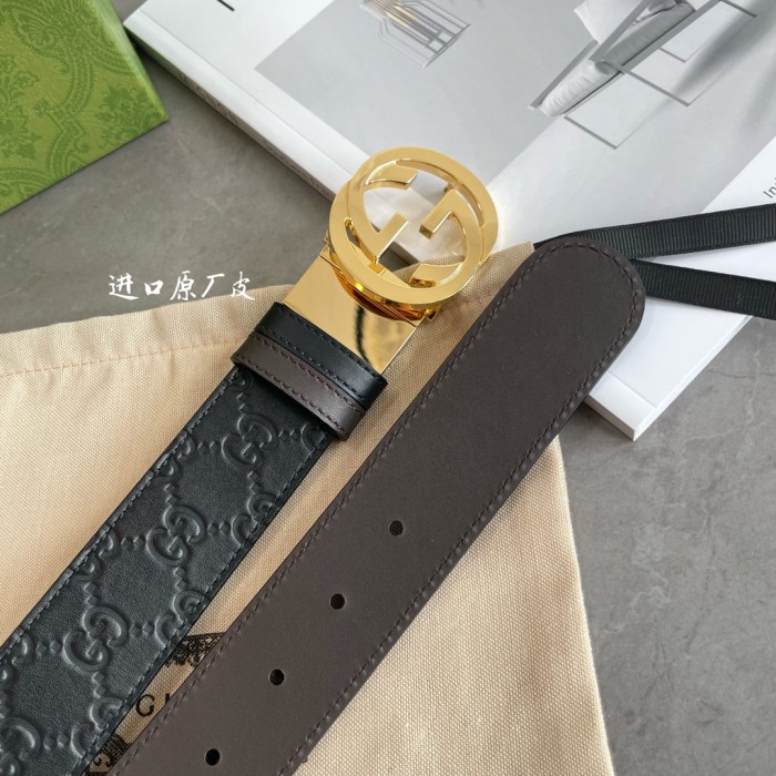 Gucci Men Womens Belt Luxury Brand Design Fashion Type with Original Box