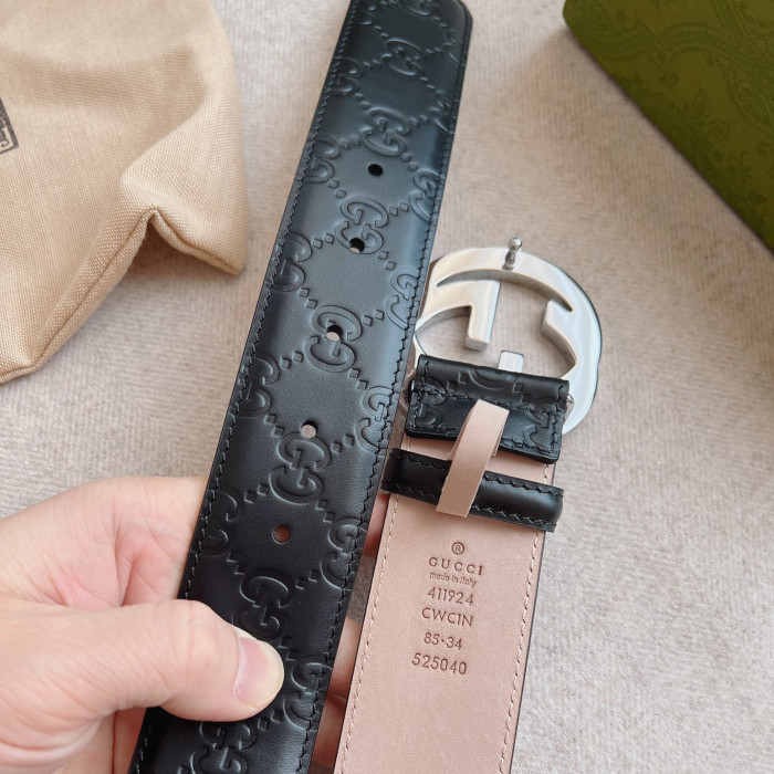 Gucci Mens Belt Luxury Brand Design Fashion Type with Original Box