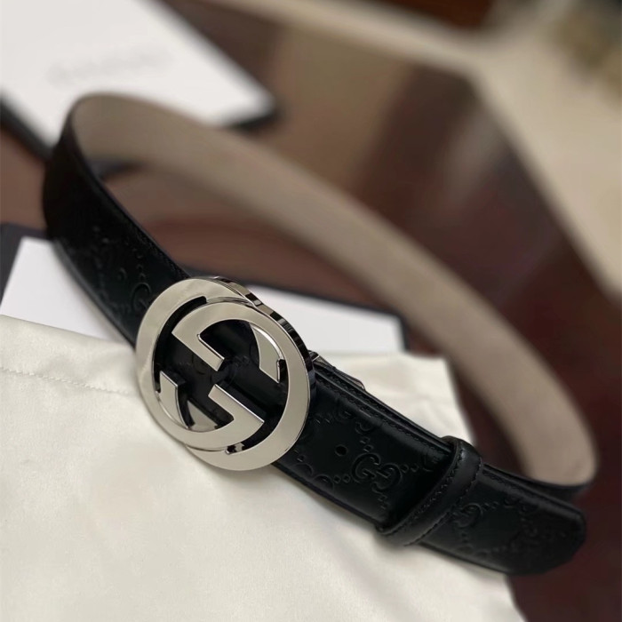 Gucci Mens Belt Luxury Brand Design Fashion Type with Original Box