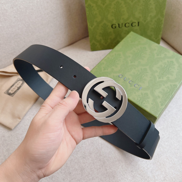 Gucci Mens Belt Luxury Brand Design Fashion Type with Original Box