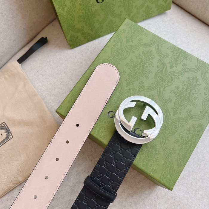 Gucci Mens Belt Luxury Brand Design Fashion Type with Original Box