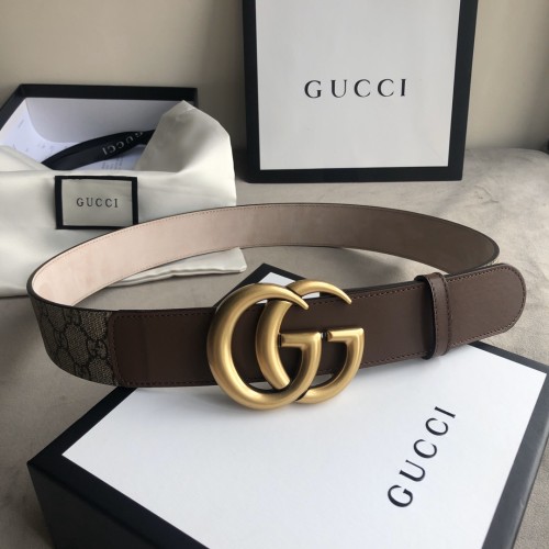 Gucci Men Womens Belt Luxury Brand Design Fashion Type with Original Box GG belt with Double G buckle
