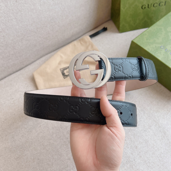 Gucci Mens Belt Luxury Brand Design Fashion Type with Original Box