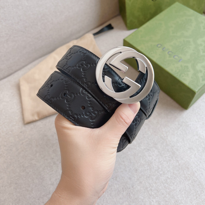 Gucci Mens Belt Luxury Brand Design Fashion Type with Original Box