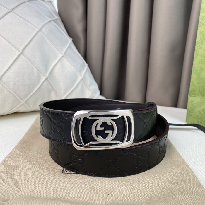 Gucci Mens Belt Luxury Brand Design Fashion Type with Original Box