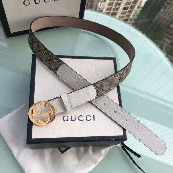 Gucci Womens Belt Luxury Brand Design Fashion Type with Original Box GG Marmont thin belt