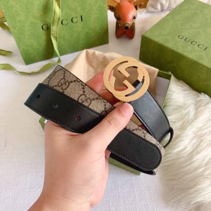 Gucci Womens Belt Luxury Brand Design Fashion Type with Original Box