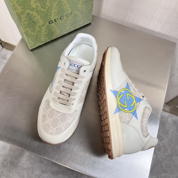 Gucci Mens Shoes Sneakers Luxury Brand Mens Fashion Sneakers with Original Box