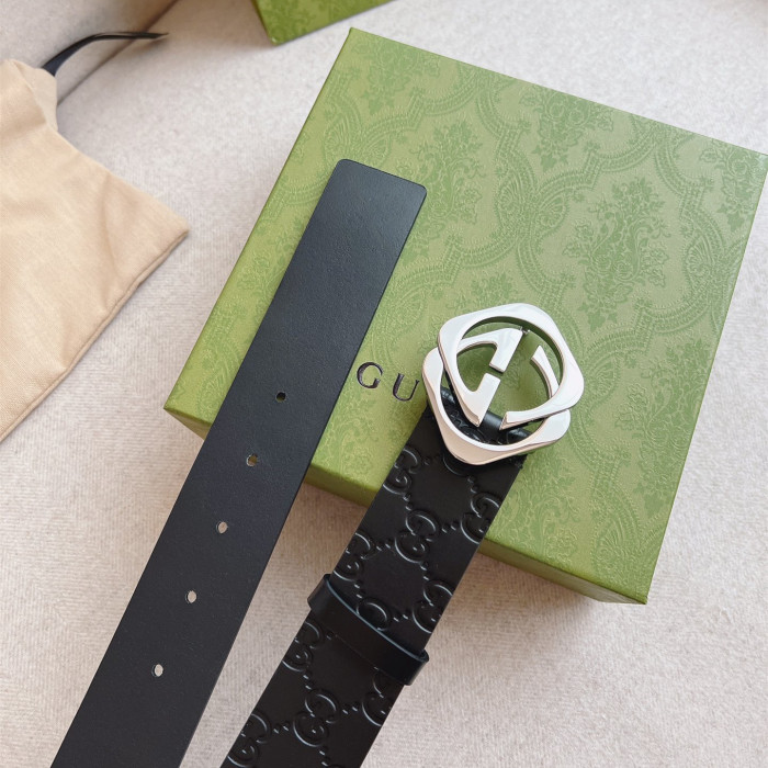 Gucci Mens Belt Luxury Brand Design Fashion Type with Original Box