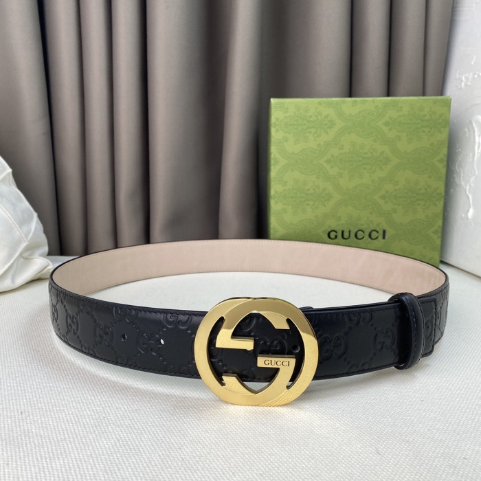 Gucci Mens Belt Luxury Brand Design Fashion Type with Original Box