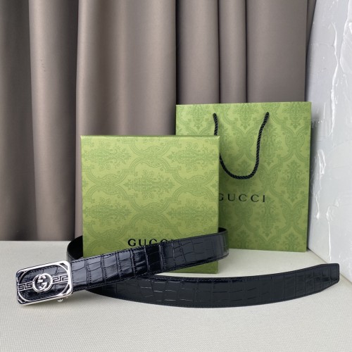 Gucci Mens Belt Luxury Brand Design Fashion Type with Original Box