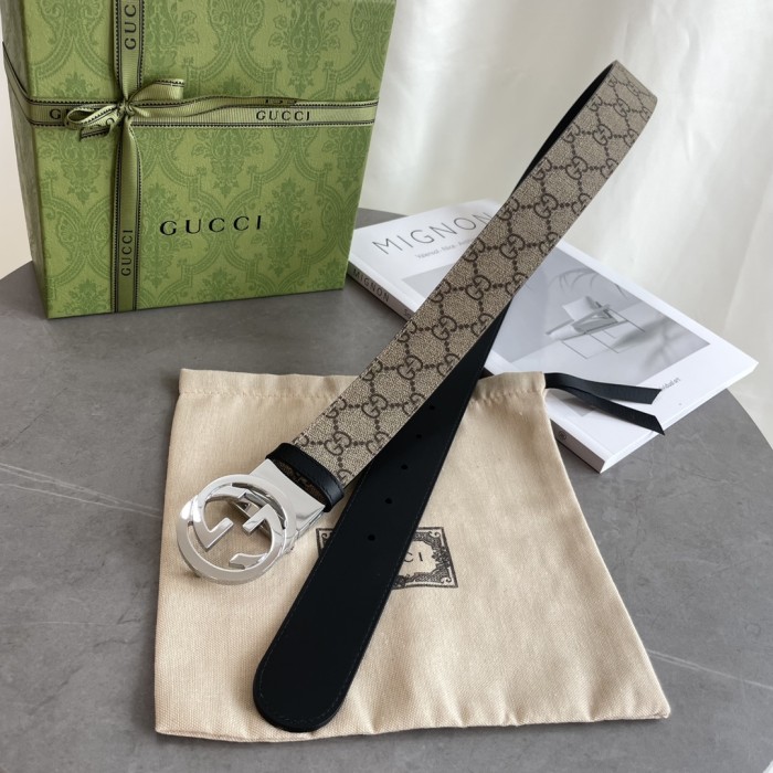 Gucci Men Womens Belt Luxury Brand Design Fashion Type with Original Box