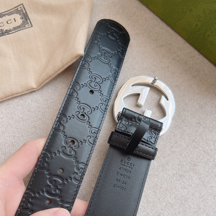 Gucci Mens Belt Luxury Brand Design Fashion Type with Original Box