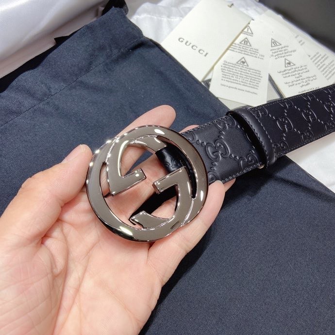 Gucci Mens Belt Luxury Brand Design Fashion Type with Original Box