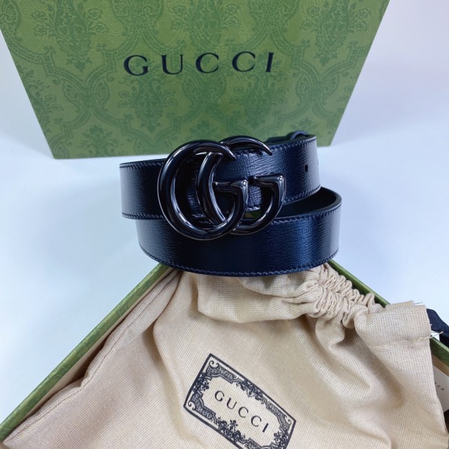 Gucci Womes Belt Luxury Brand Design Fashion Type with Original Box GG Marmont wide belt