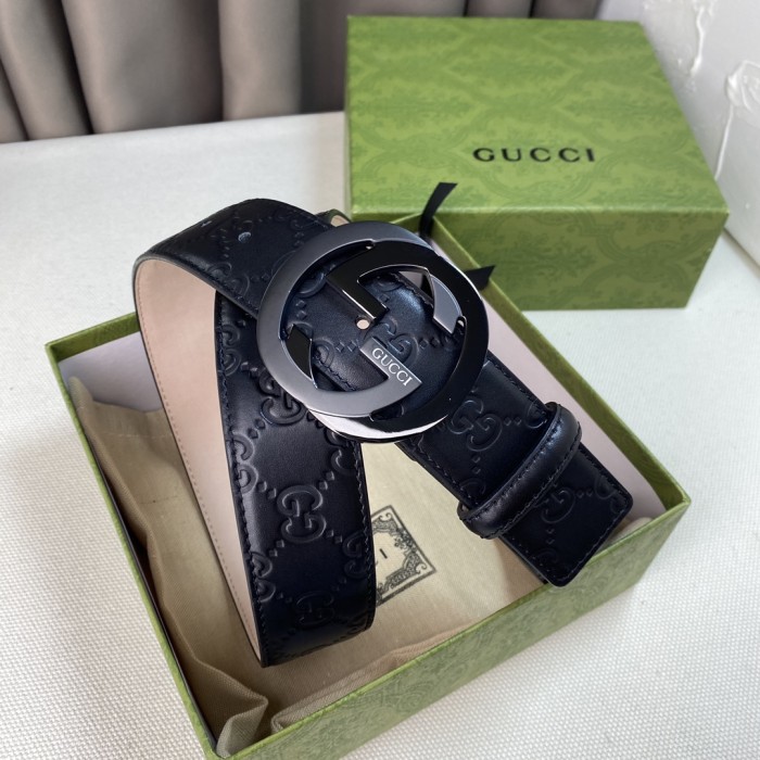 Gucci Mens Belt Luxury Brand Design Fashion Type with Original Box